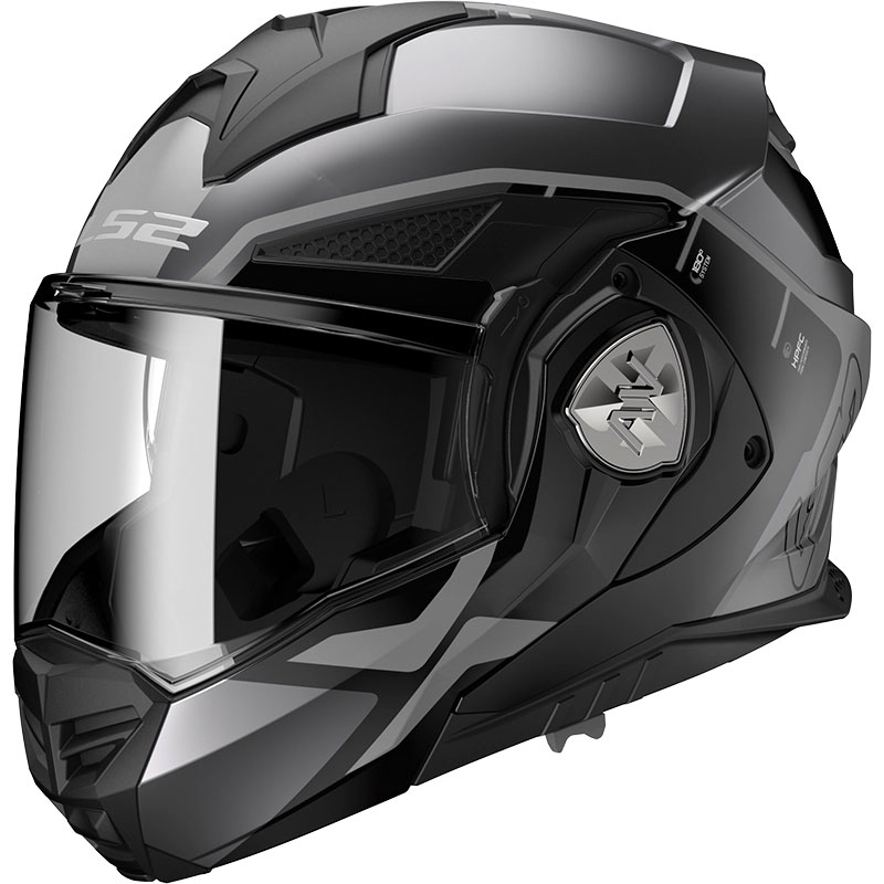 Flip-up motorcykelhjelm LS2 FF901 Advant X Metryk titanium