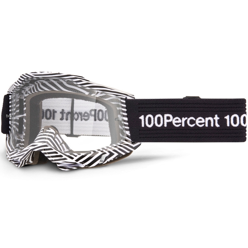100% Accuri 2 Samba motocrossbriller med klar plexiglas