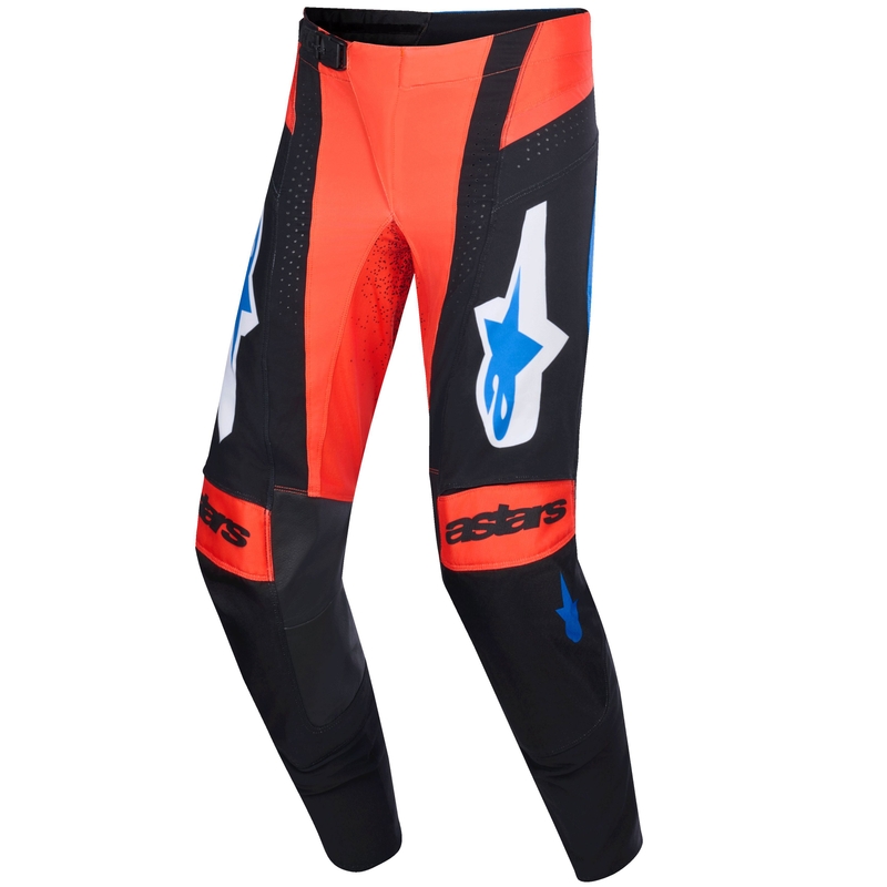 Alpinestars Techstar Knif motocrossbukser orange-sort-blå
