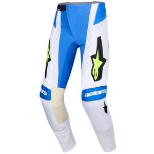 Alpinestars Techstar Knif motocrossbukser blå-sort-fluo gul