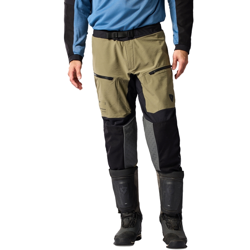Revit Peninsula 2 motorcykelshorts grøn-sort