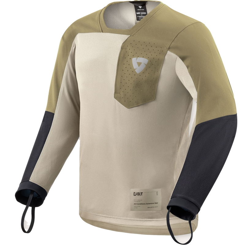 Revit Sierra 2 motocrosstrøje sandgrøn