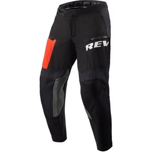 Revit Lejano motorcykelshorts sort-rød