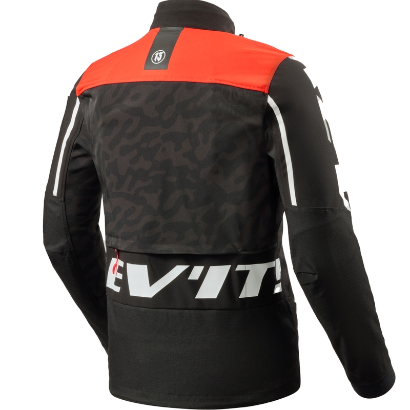 Revit Africa motorcykeljakke sort-rød