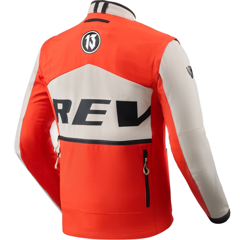 Motorcykeljakke Revit Morocco Sand-Rød