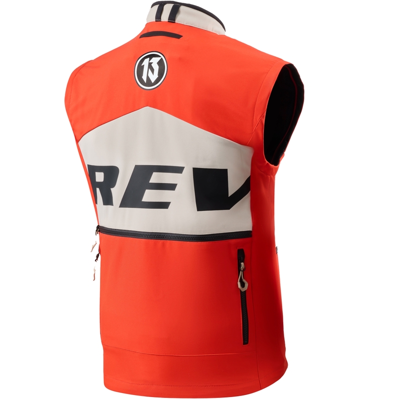 Motorcykeljakke Revit Morocco Sand-Rød