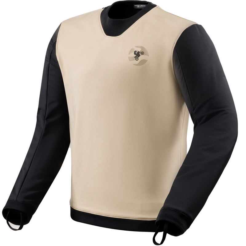 Revit Trazada motorcykelsweatshirt sand