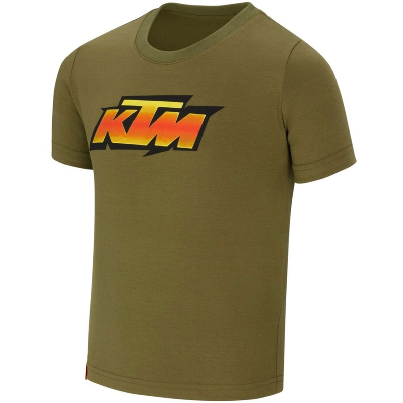 KTM Børne Racing T-shirt khaki