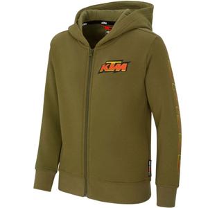 KTM Børne Racing Hættetrøje khaki
