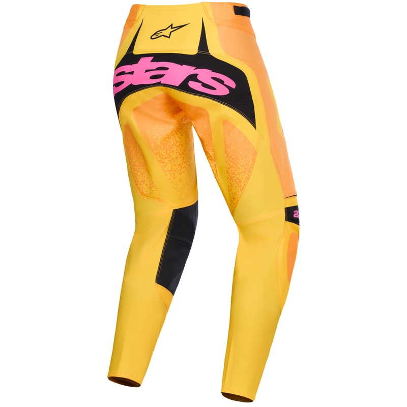 Alpinestars Techstar Nomur motocrossbukser orange-gul-pink