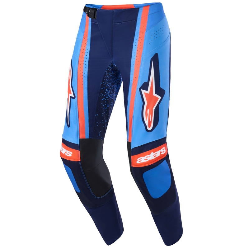 Alpinestars Techstar Nomur motocrossbukser mørkeblå-orange-blå