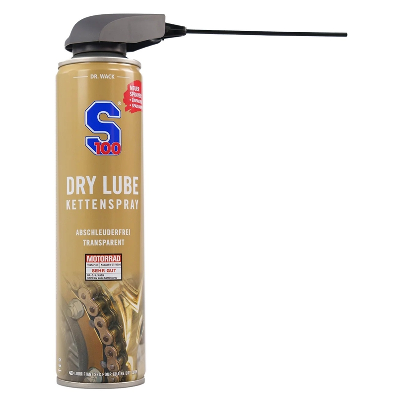 Kædesmøremiddel S100 - Tørsmøring Kædespray 400 ml