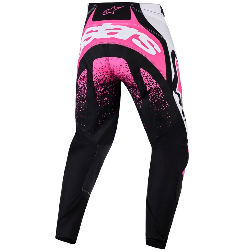 Alpinestars Stella Techstar Nomur dame motocrossbukser sort-hvid-pink