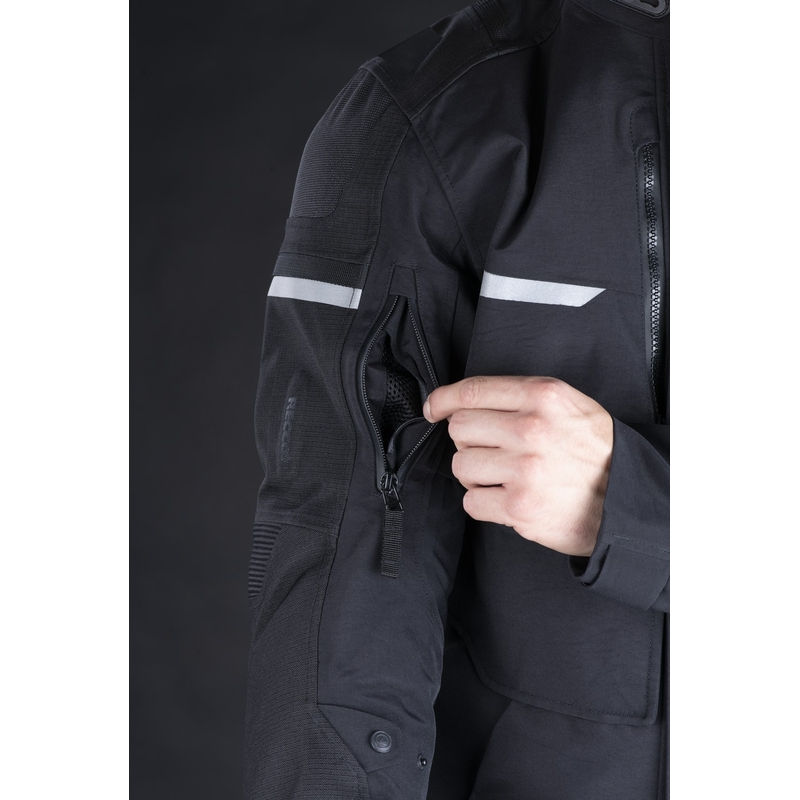 Oxford Advanced Stormland Dry2Dry™ Motorcykeljakke Sort
