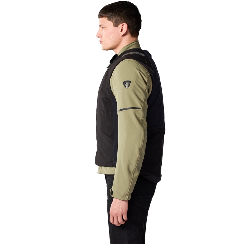 Motorcykel Airbagvest Revit Avertum Street Tech-Air®, Sort