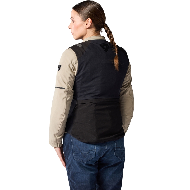 Motorcykel-airbagvest Revit Avertum Street Tech-Air® Dame, Sort