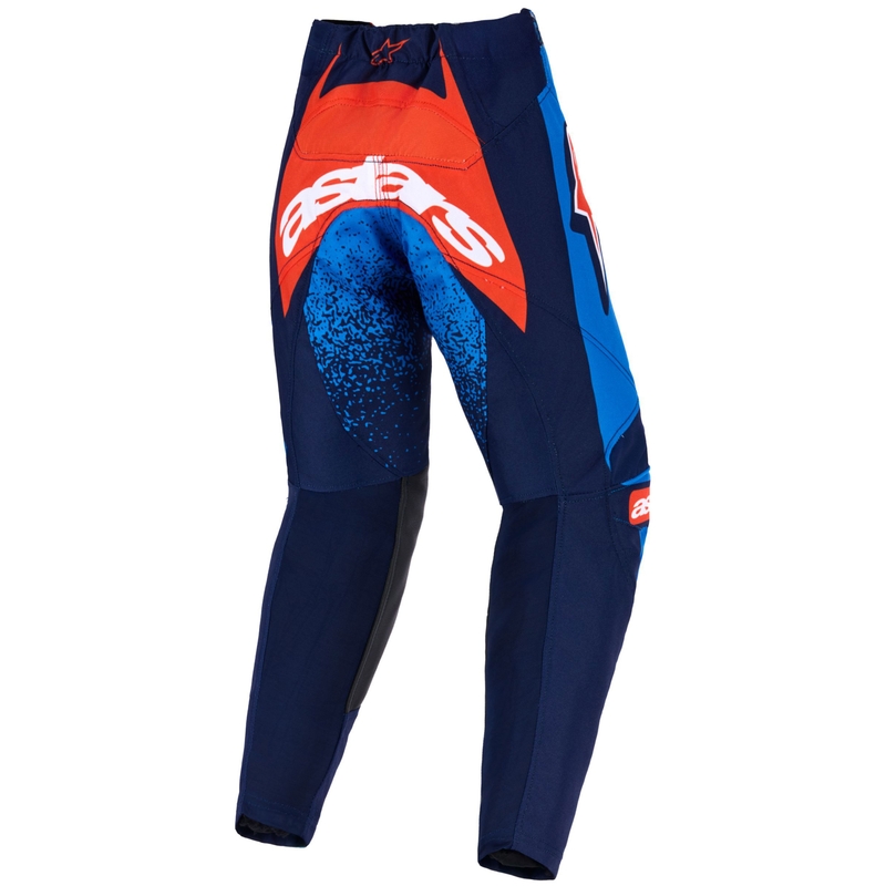 Motocrossbukser Alpinestars Racer Nomur Børn Mørkeblå-Orange-Sort