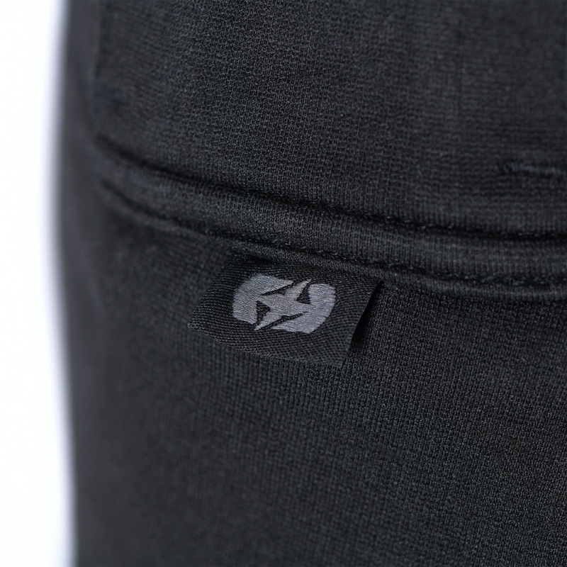 Dame motorcykelleggings med aramidforing Oxford Super Cargo sort