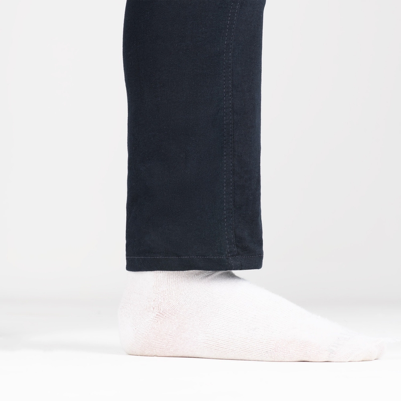 Dame motorcykeljeans OXFORD ORIGINAL GODKENDTE SUPER STRETCH JEANS AA SLIM FIT blå indigo