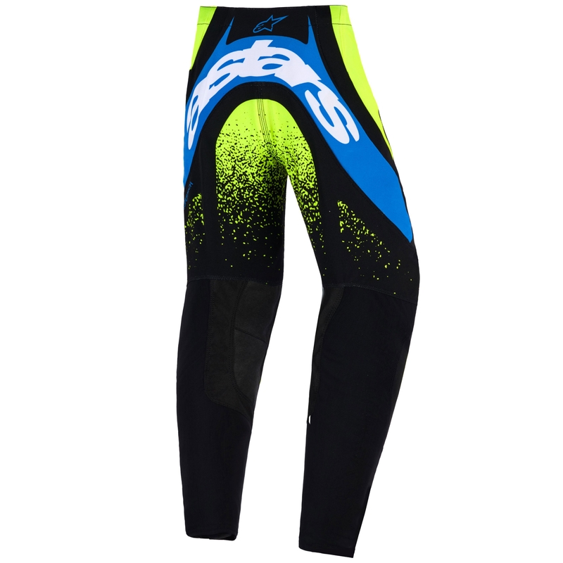 Motocrossbukser Alpinestars Techstar Nomur Børn, Mørkeblå-Fluo Gul-Blå