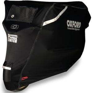 Oxford Protex Stretch Outdoor motorcykelovertræk med klimamembran, sort