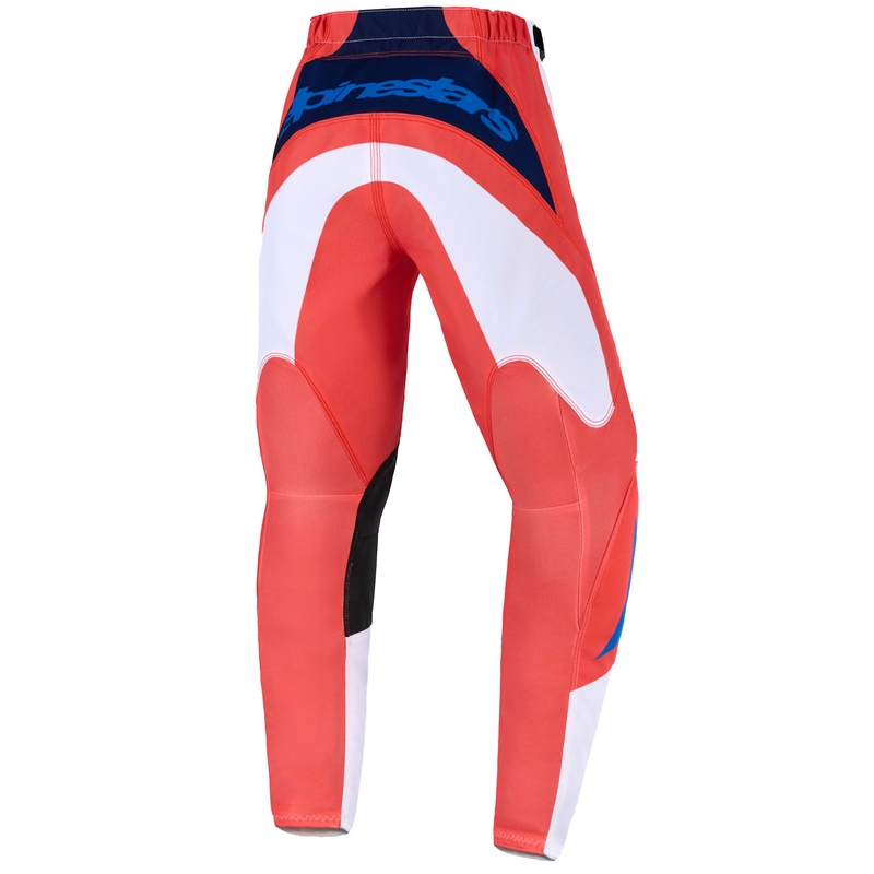 Alpinestars Fluid Grid Børn Motocrossbukser Orange-Blå-Hvid