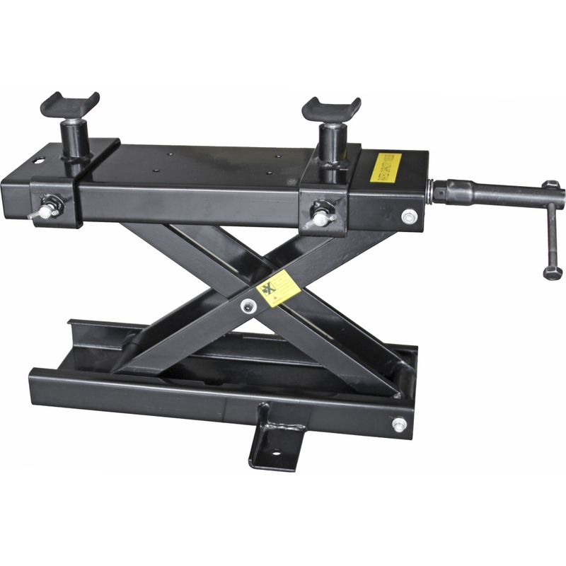 Enkel motorcykeldonkraft Q-TECH sort