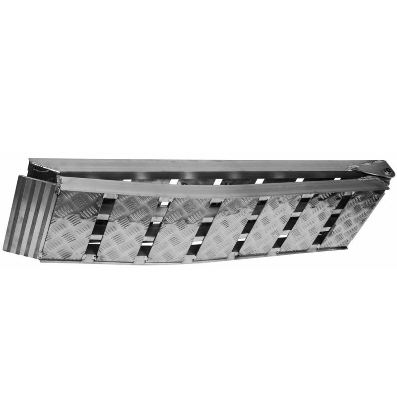 Sammenklappelig bred aluminiumsrampe HD Q-TECH 1 stk.
