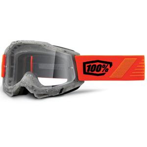 Motocross-briller 100% ACCURI 2 Schrute med klar plexiglas