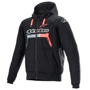 Alpinestars Chrome Ignition hættetrøje sort-rød fluo-grå-hvid