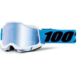 Motokrosové brýle 100% Accuri Novel s modrým plexi
