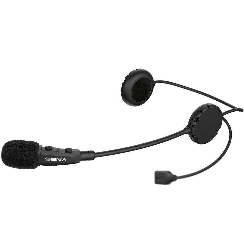 Bluetooth håndfrit headset Sena 3S Plus til løbehjul til flip-up hjelme