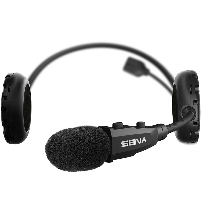 Bluetooth håndfrit headset Sena 3S Plus til løbehjul til flip-up hjelme