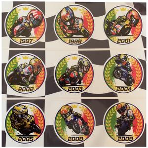 Valentino Rossi klistermærkesæt