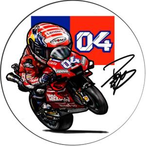 Andrea Dovizioso ART-klistermærke