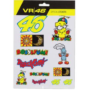 VR46 Valentino Rossi klistermærkesæt - Heritage