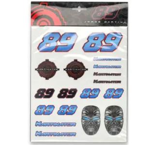 Jorge Martin klistermærkesæt - Martinator