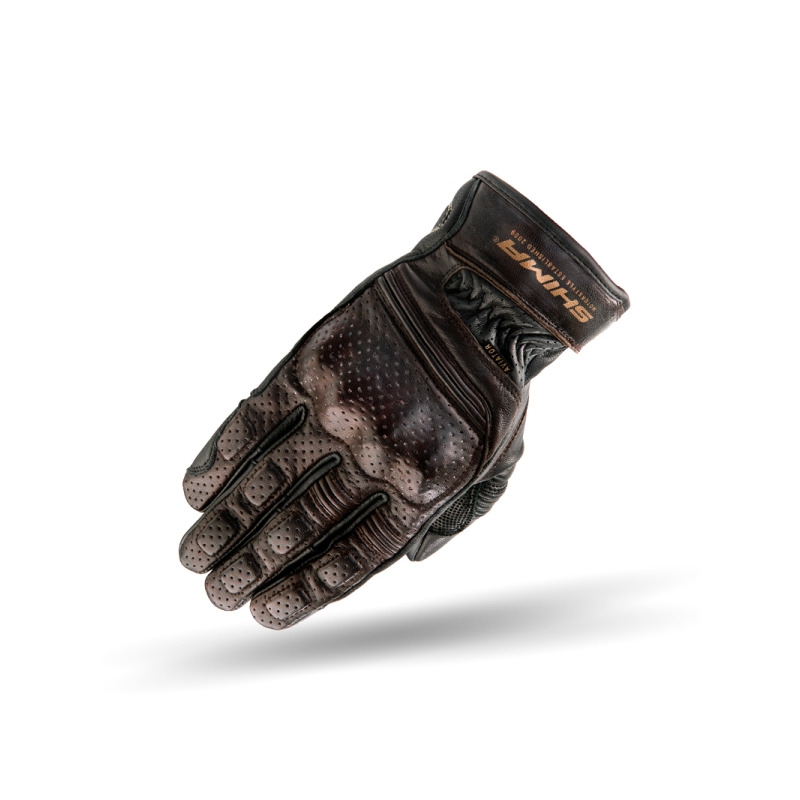 Shima Aviator-handsker mørkebrune