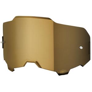 100% ARMEGA spejlguld visir til motocrossbriller (Anti-dug)