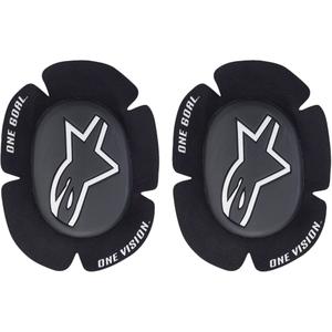 Alpinestars GP Sport EVO sorte og hvide knæbeskyttere