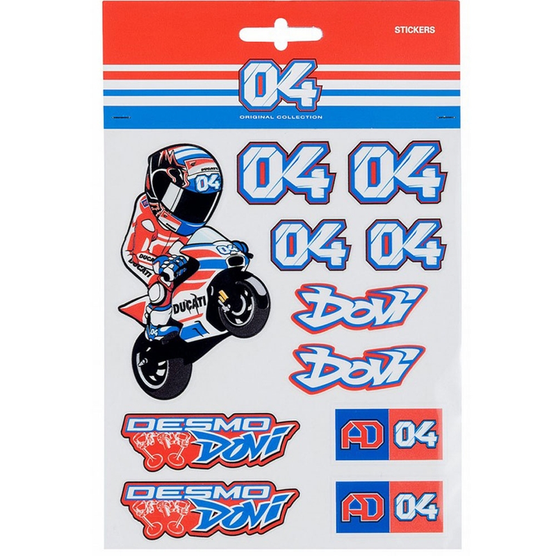 Andrea Dovizioso klistermærkesæt