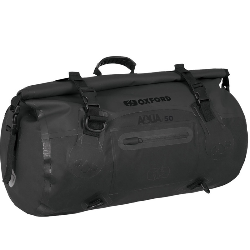 Oxford Aqua T-50 rulletaske 50 l sort vandtæt taske
