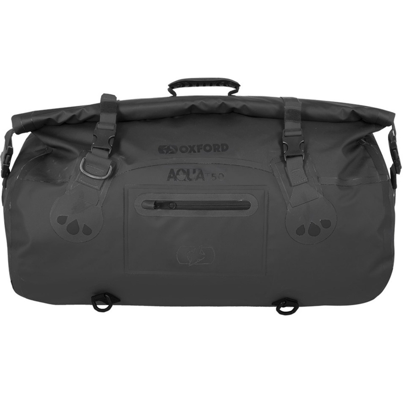 Oxford Aqua T-50 rulletaske 50 l sort vandtæt taske