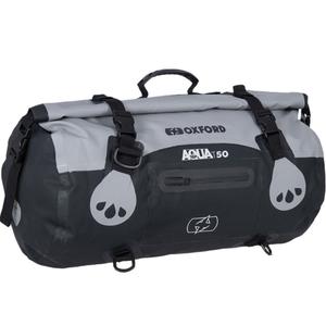 Oxford Aqua T-50 Roll Bag 50 l vandtæt taske sort-grå
