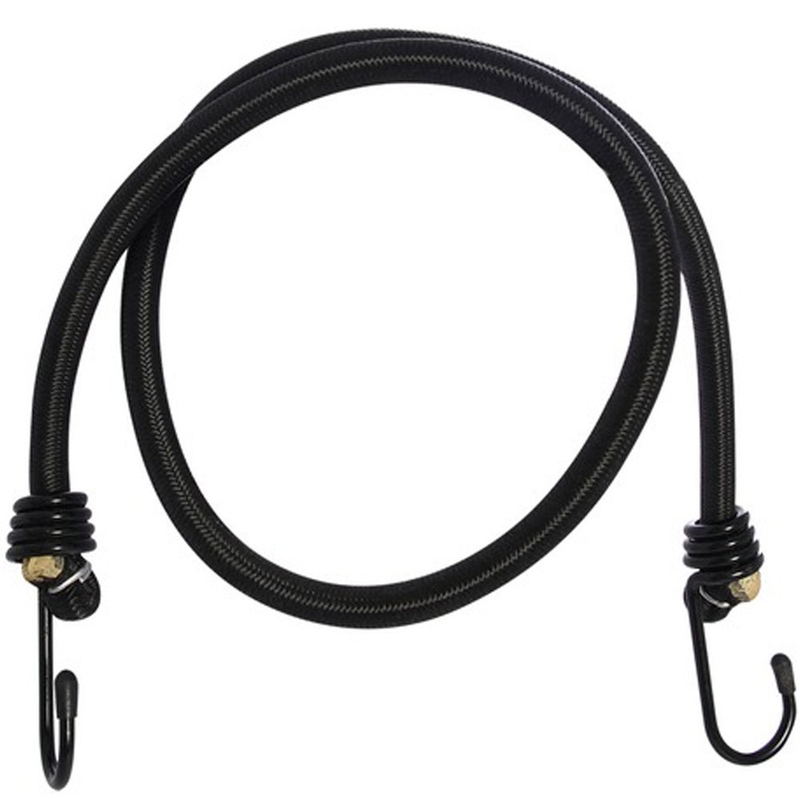Oxford Spider-rem 900/10 mm med wire-krogeender, sort