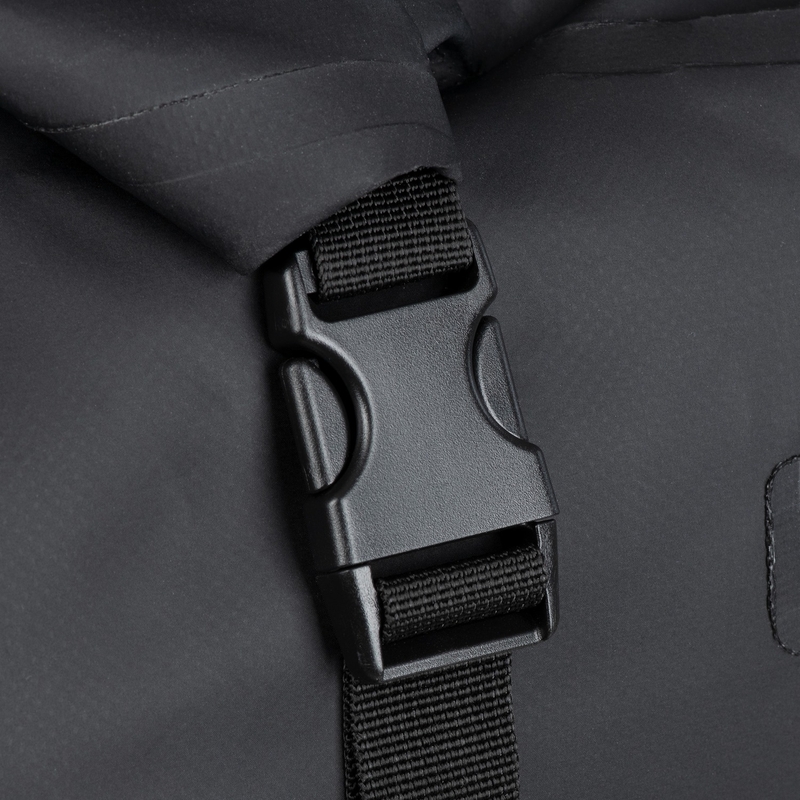 Oxford Aqua D-70 bagerste sadeltaske, sort