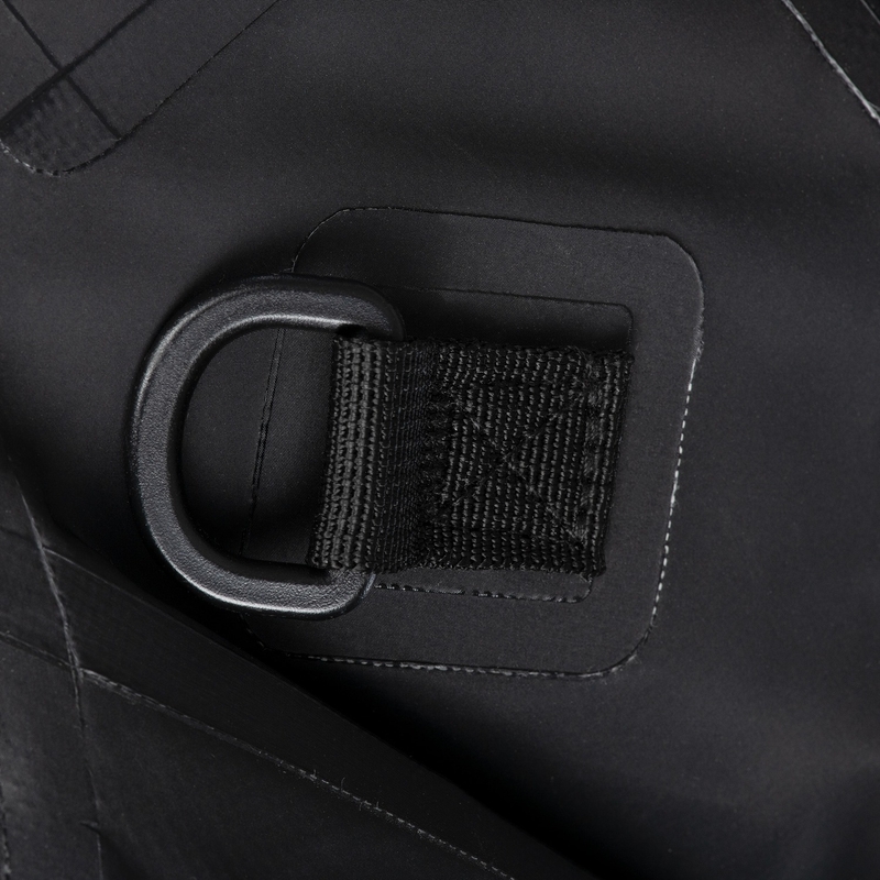 Oxford Aqua D-70 bagerste sadeltaske, sort