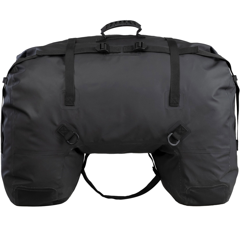 Oxford Aqua D-70 bagerste sadeltaske, sort