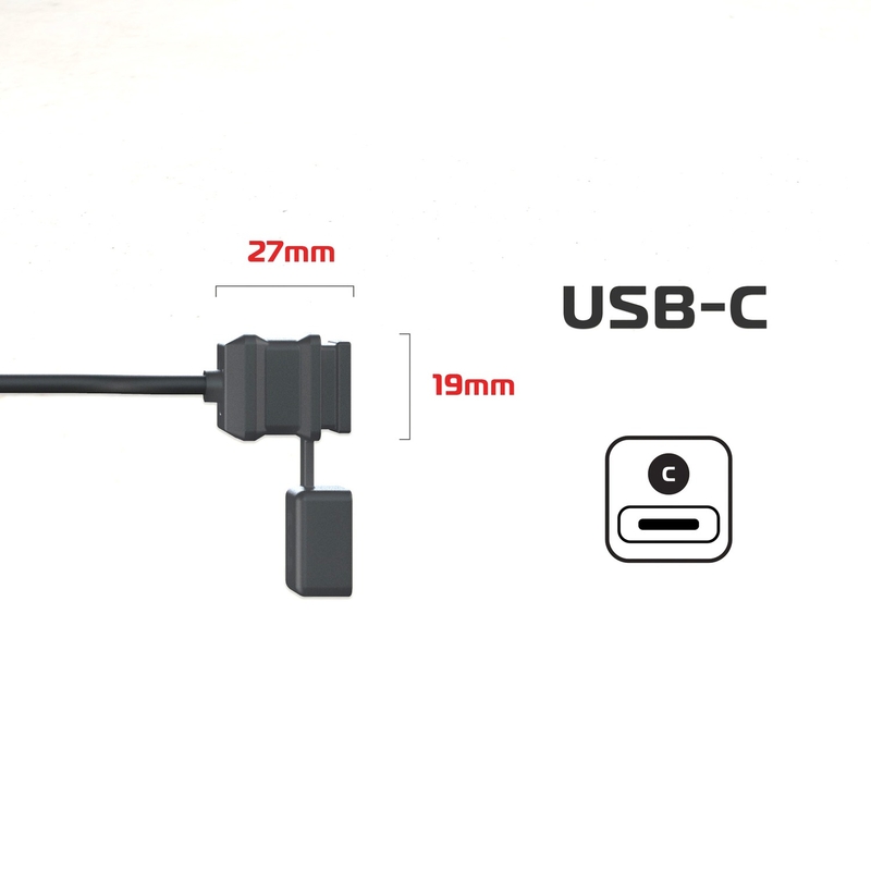Oxford USB-C 5V/3A opladningsstik
