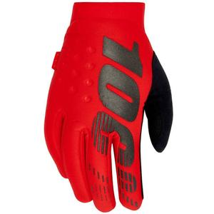 Motocrosshandsker 100% - USA BRISKER rød